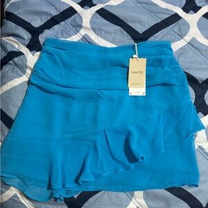 Brand new blue mini skirt original tags attached